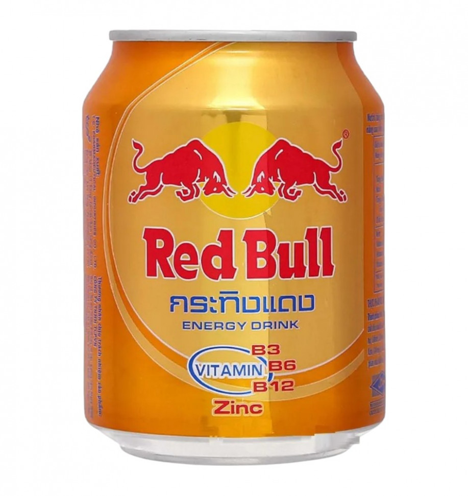 Энергетический напиток Redbull + Zinc 250мл #